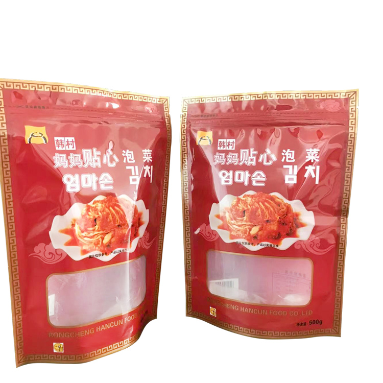 韓國泡菜自立拉鏈袋 韓國泡菜自立拉鏈袋